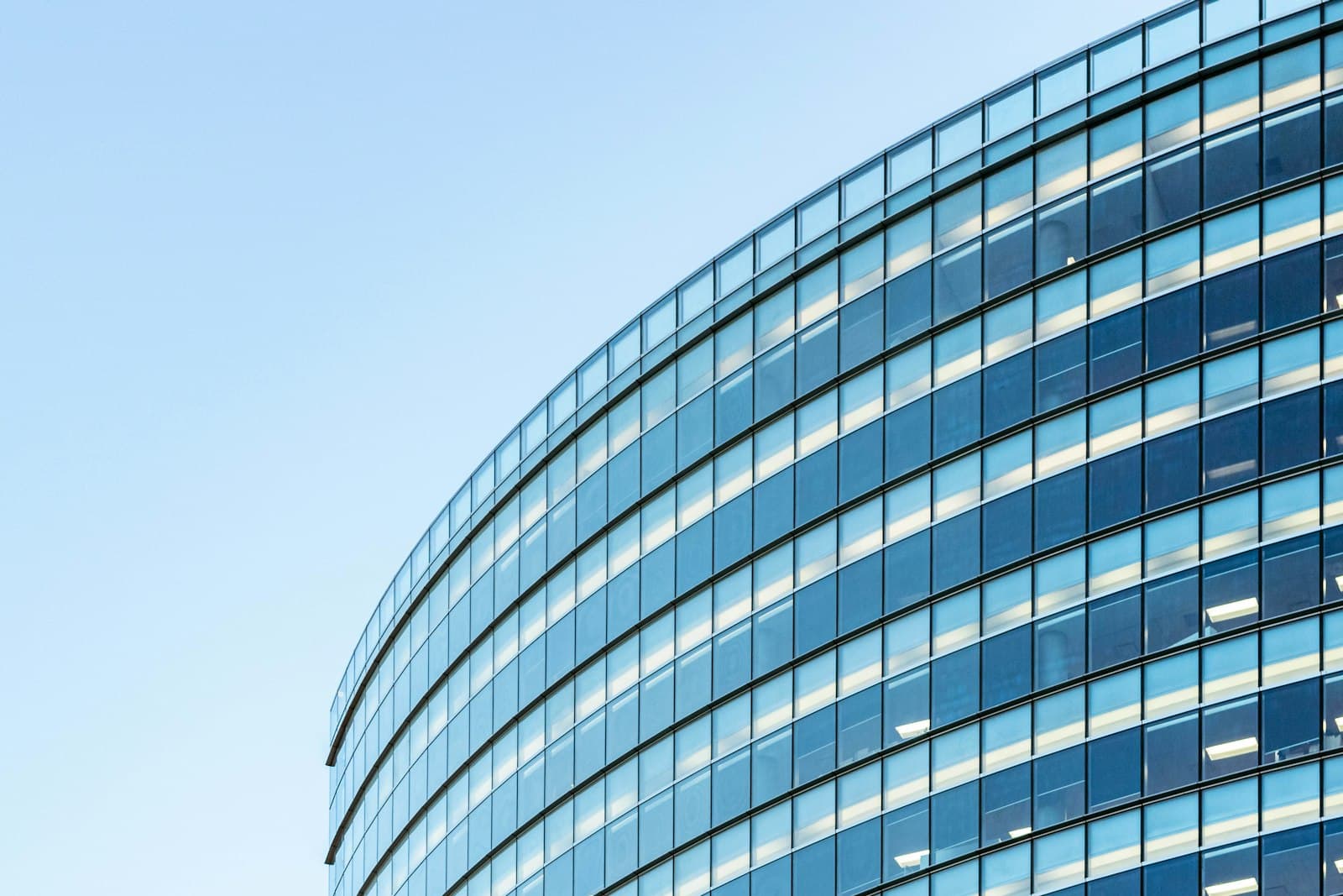 Modern corporate office building