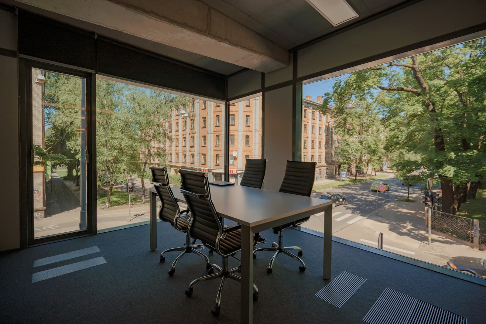 Meeting room for partner discussions